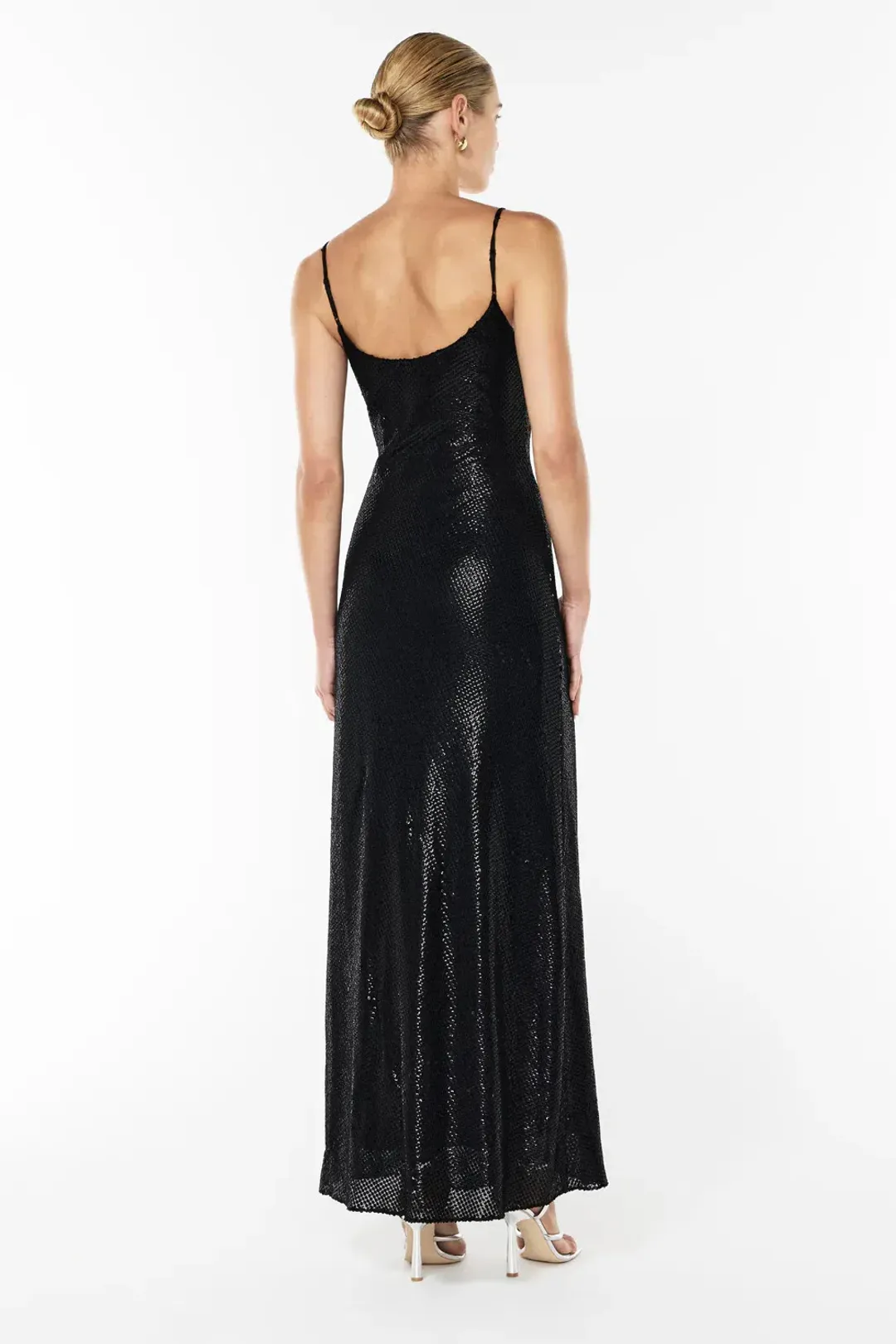 Manning Cartell High Voltage Slip Dress in Black Size 12 for rent on The Volte - main image
