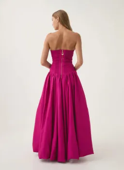 Aje Bubble Gown Maxi Magenta Size AU 8 for rent on The Volte - image 3