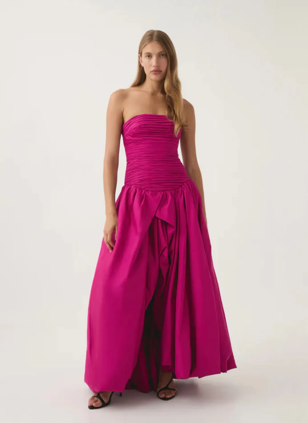 Aje Bubble Gown Maxi Magenta Size AU 8 for rent on The Volte - main image
