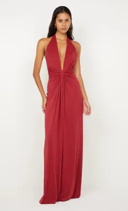 Bec & Bridge Susie Plunge Maxi Cherry Size AU 8 for rent on The Volte - image 1