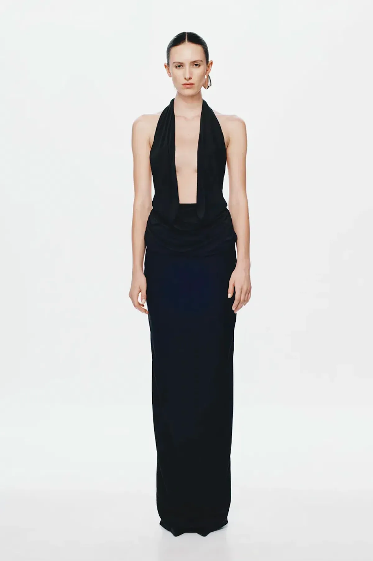 Misha The Vanessa Jersey Dress Black Size XS / AU 6-8 - Image 1