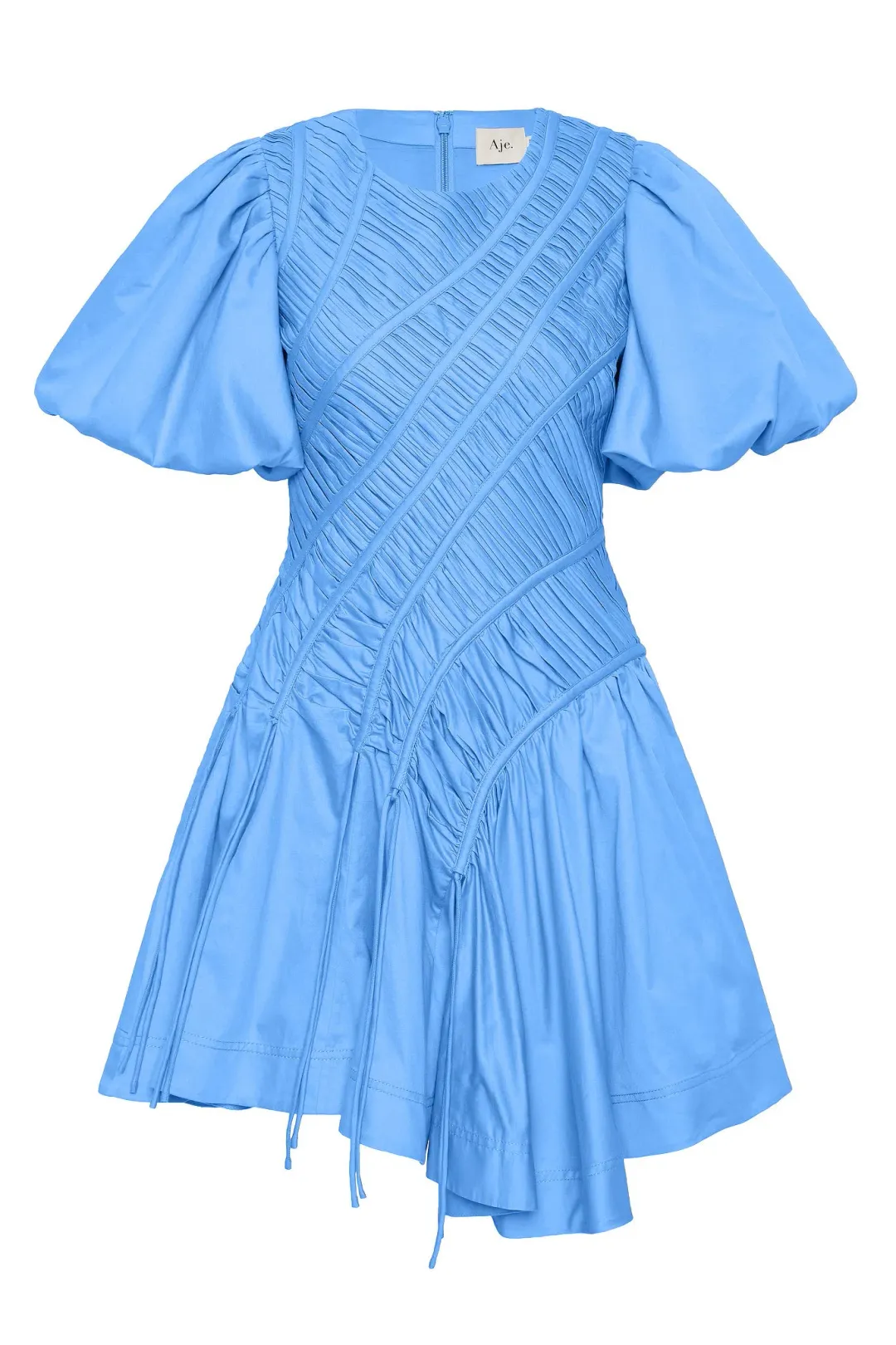 Aje Wisteria Mini Dress in Mist Blue Size 6 for rent on The Volte - main image
