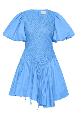 Aje Wisteria Mini Dress in Mist Blue Size 6 for rent on The Volte - image 5