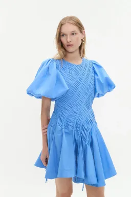 Aje Wisteria Mini Dress in Mist Blue Size 6 for rent on The Volte - image 2