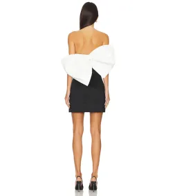Rachel Gilbert Birdie Mini Dress Black & White Size 2/AU 10 for rent on The Volte - image 4
