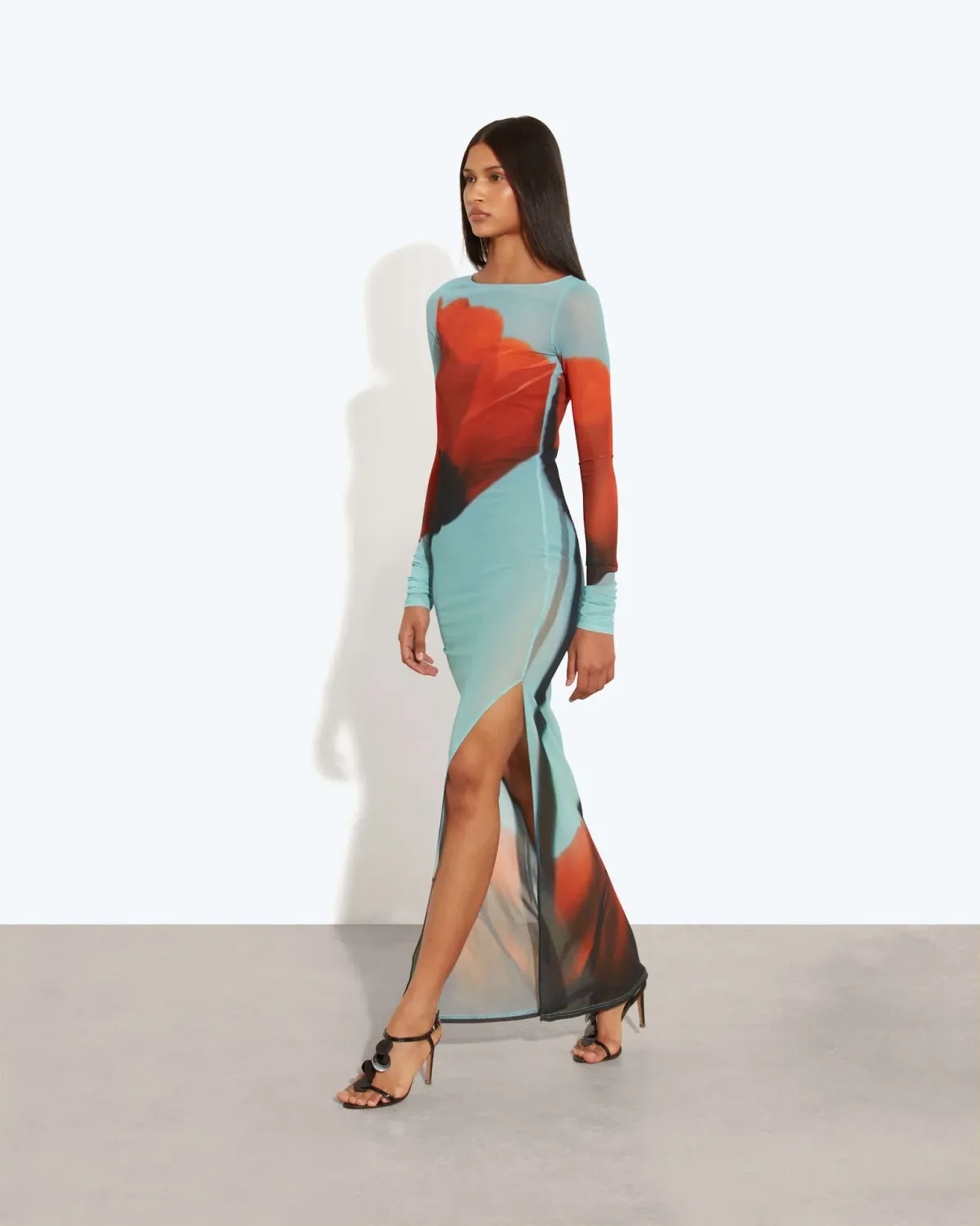 Rat & Boa Santino Maxi Dress in Tulip Size S/AU 8 - Image 2