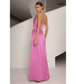 Elle Zeitoune Eleanor Maxi Dress in Orchid Pink Size 8 for rent on The Volte - image 2