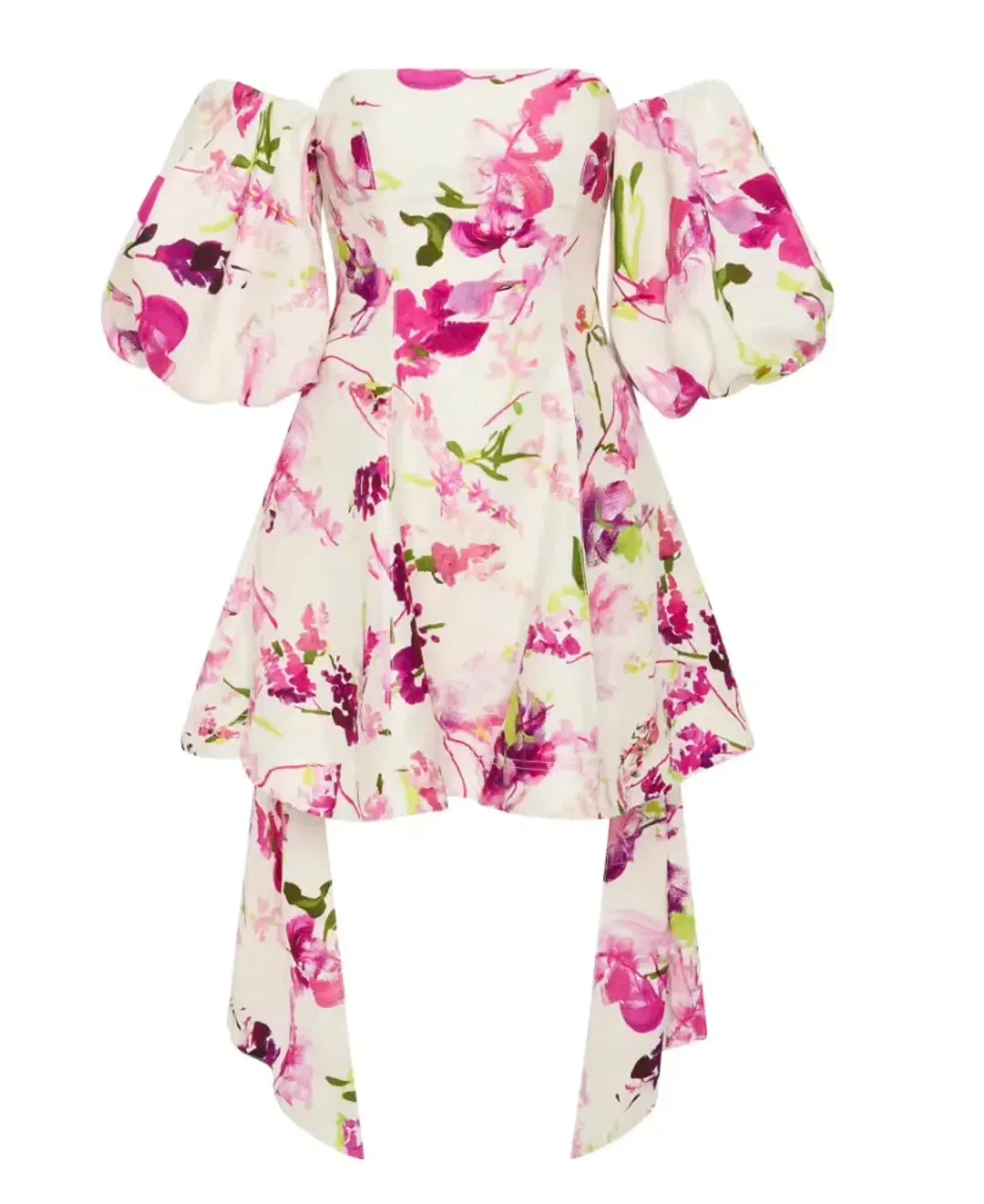 Aje Incarnation Mini Dress Fresh Flora Size AU 6 for rent on The Volte - main image