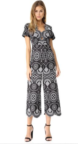 Black white size 12 Alice Mccall Crave you jumpsuit for rent on The Volte - image 3