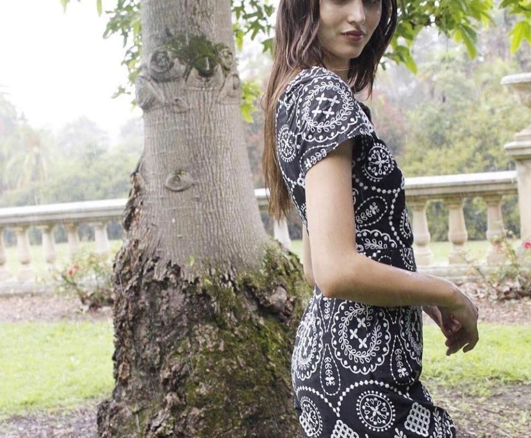 Black white size 12 Alice Mccall Crave you jumpsuit for rent on The Volte - main image