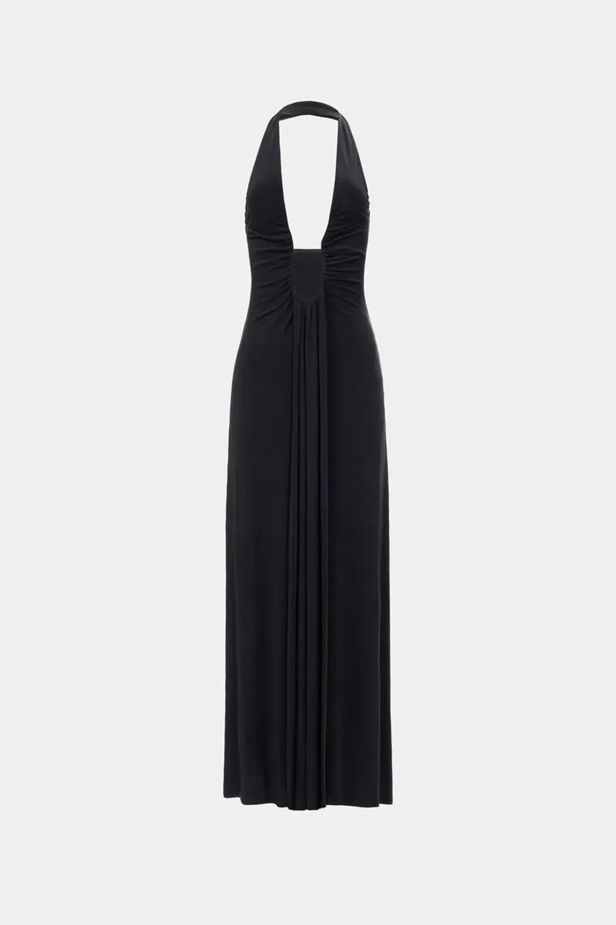 Misha The Jennifer Cupro Maxi Dress in Black Size M/AU10 - Image 4