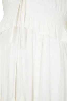 Coven & Co Boho Maternity True Romance Maxi Gown White Size M / AU 12 for rent on The Volte - image 8
