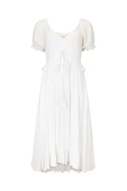 Coven & Co Boho Maternity True Romance Maxi Gown White Size M / AU 12 for rent on The Volte - image 7