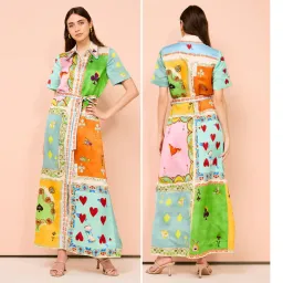 Alemais Rummy Shirtdress Print Size AU 6 for rent on The Volte - image 1