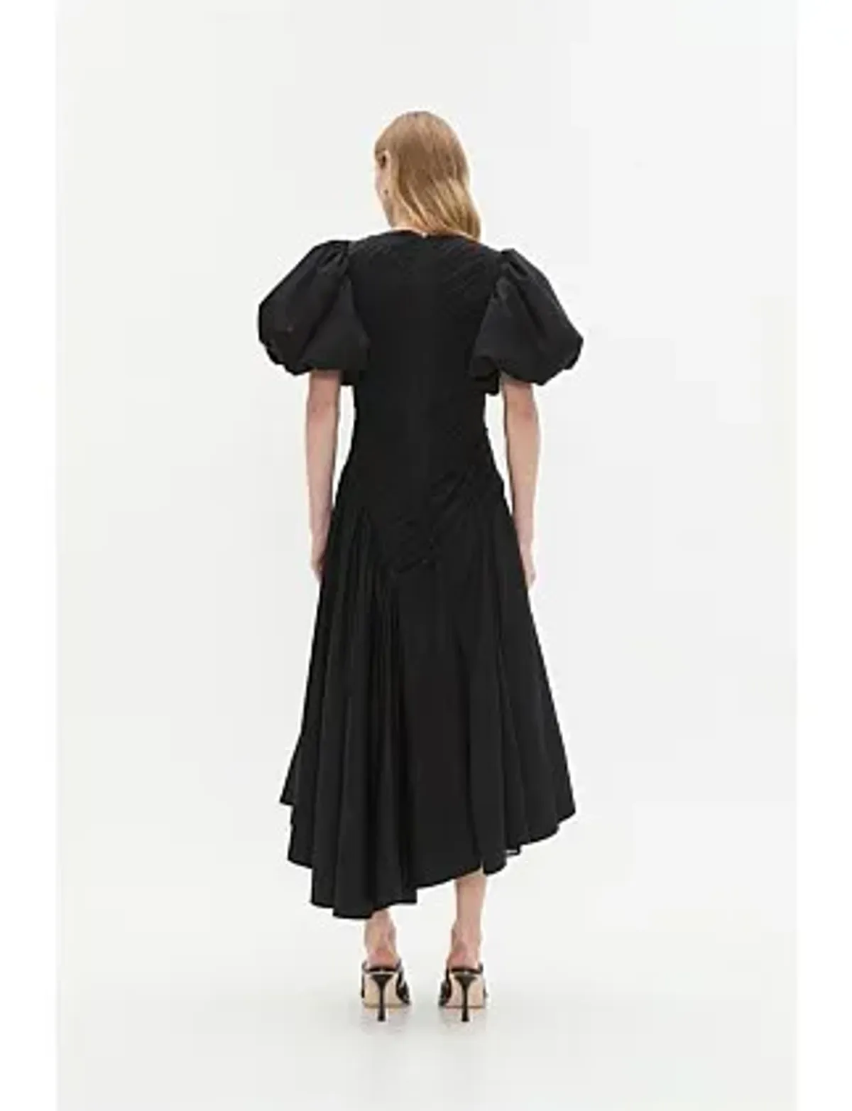 AJE Wisteria Midi Dress Black Size 10 - Image 5