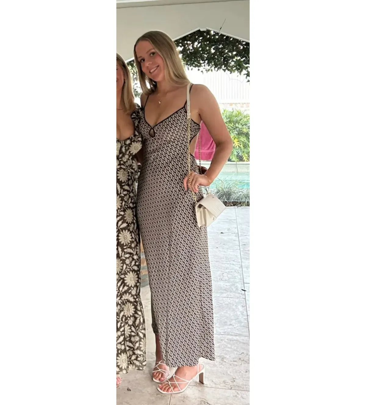 Bec & Bridge Cedar City Maxi Dress Aztec Print Size 8 - Image 2