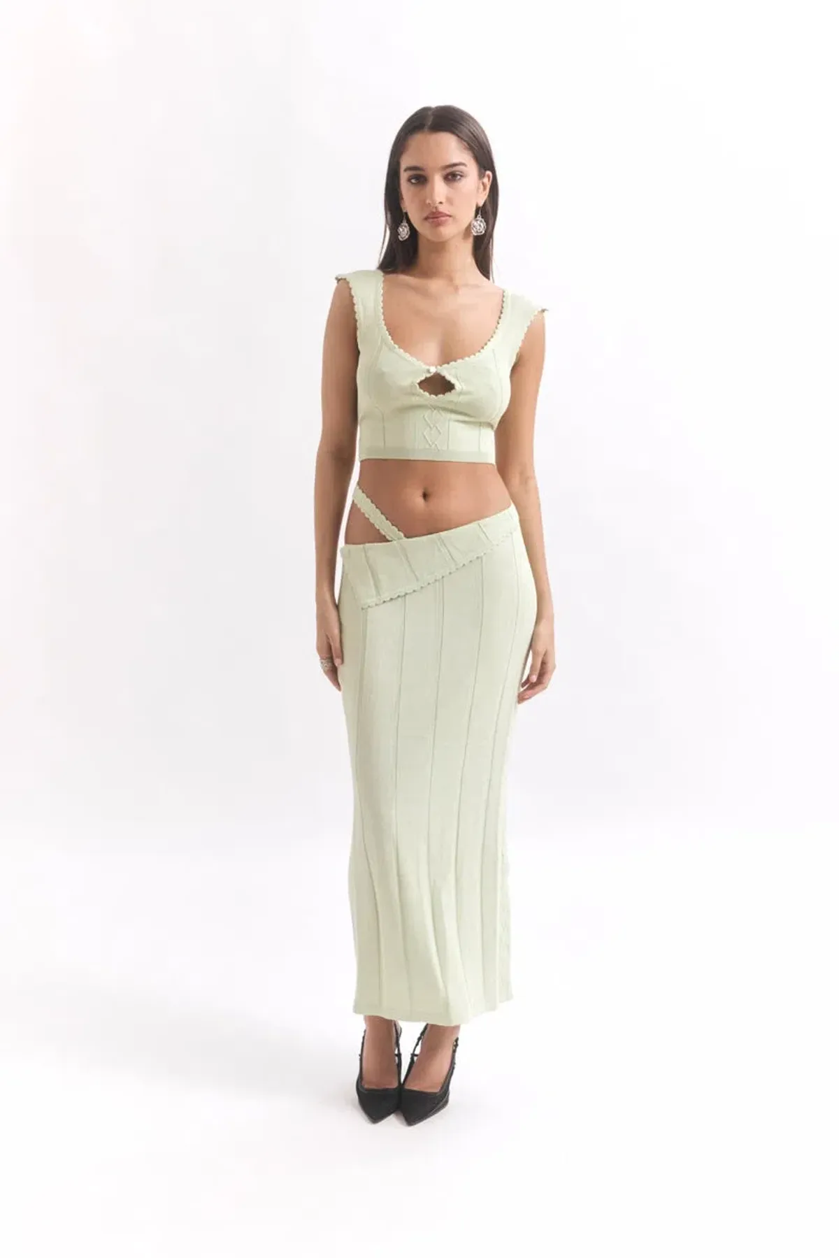 Amiss the Label Joanne Set in Green Size AU6 - Image 1