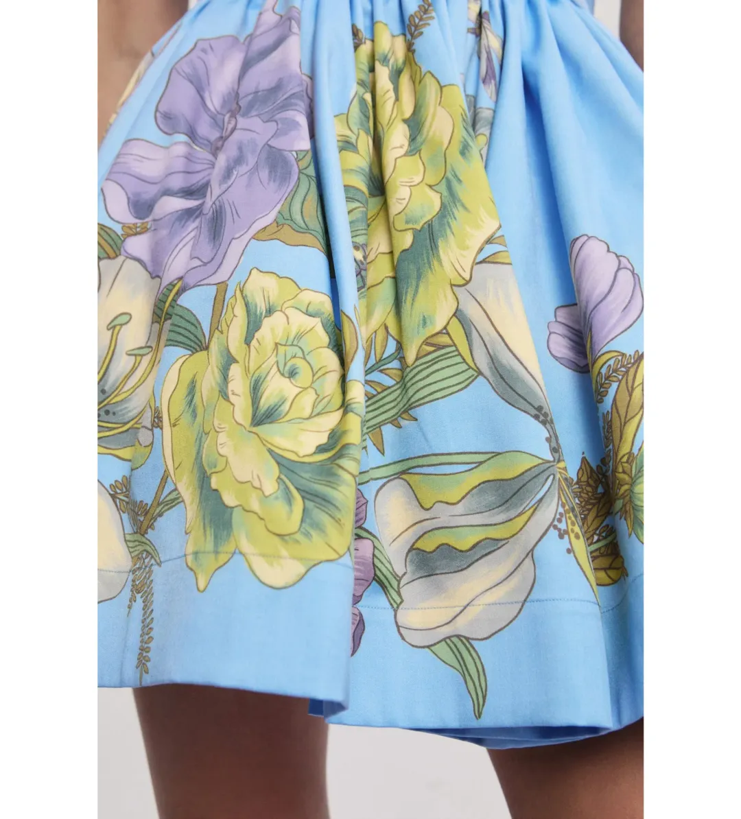 Alemais Donata Mini Dress in Blue Size 6 for rent on The Volte - main image