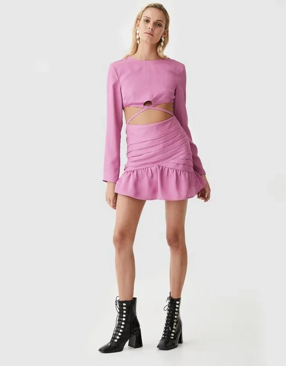 Atoir The Wyld Mini Dress in Pink Size 12 - Image 1