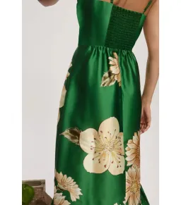 Alemais Sage Midi Dress Green Size AU 8 for rent on The Volte - image 3