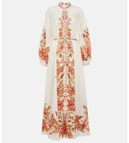 Zimmermann Vacay Billow Maxi Dress Multi Size 0P / AU 6 for rent on The Volte - image 1