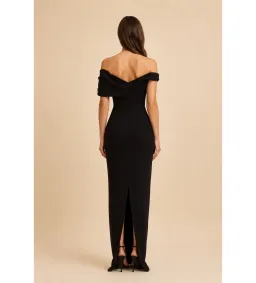 Rachel Gilbert Mattie Gown in Black Size 2/AU10 for rent on The Volte - image 2