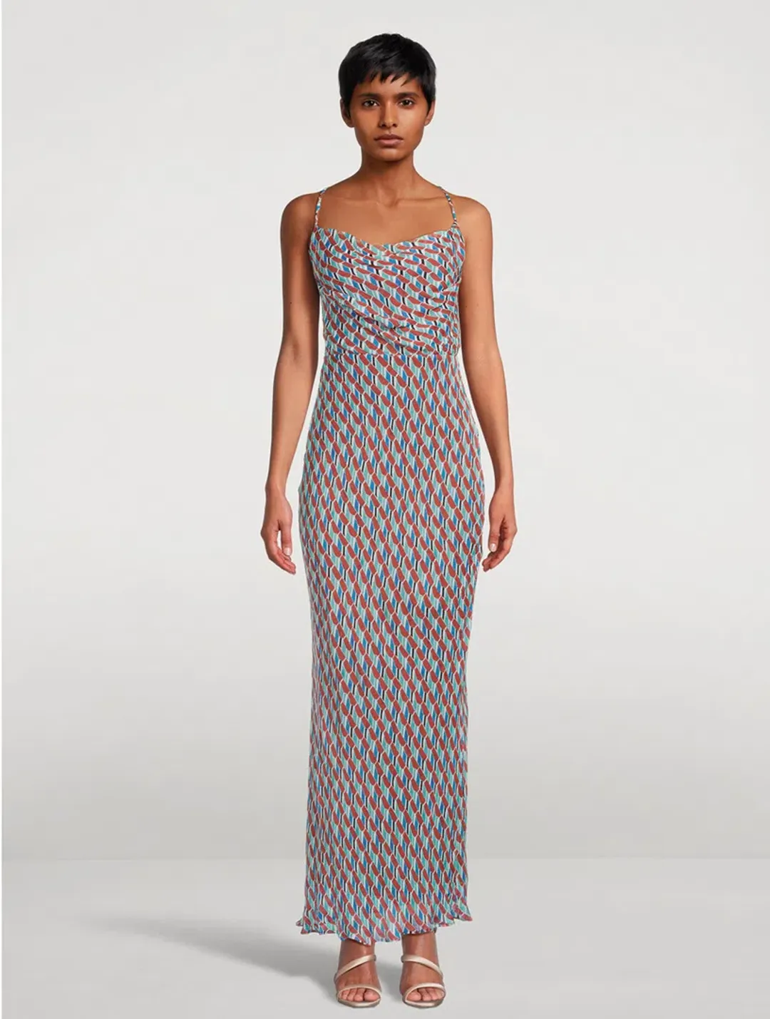Maribel Lace Back Bias Maxi Dress Size 8 for rent on The Volte - main image