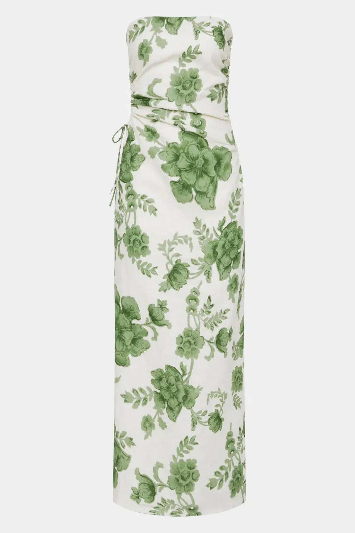 Sir the Label Gardella Strapless Midi Dress in Frisa Floral Print Size 2 / AU 10 - Image 6