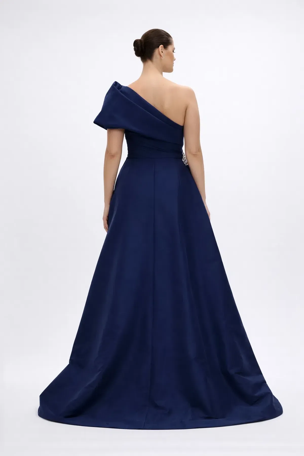 Rachel Gilbert Archer Gown in Navy Maxi Dress AU 18/ Size 6 - Image 4