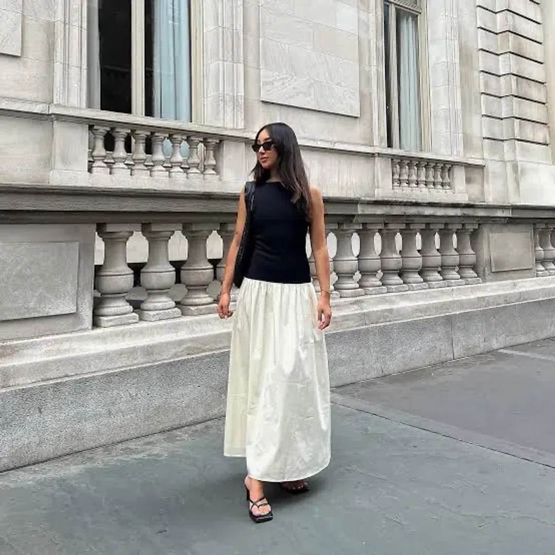 Anna Quan Juliana Maxi Dress Dove Size AU 6 for rent on The Volte - main image