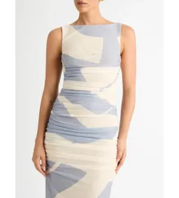 Sheike Ocean Breeze Mesh Midi Dress Multi Size AU 12 for rent on The Volte - image 3