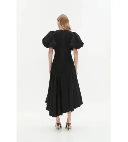 Aje Wisteria Midi Dress Black Size AU 12 for rent on The Volte - image 3