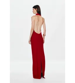 MISHA Vanessa Jersey Maxi Dress Cherry Size XS / AU 6 for rent on The Volte - image 3