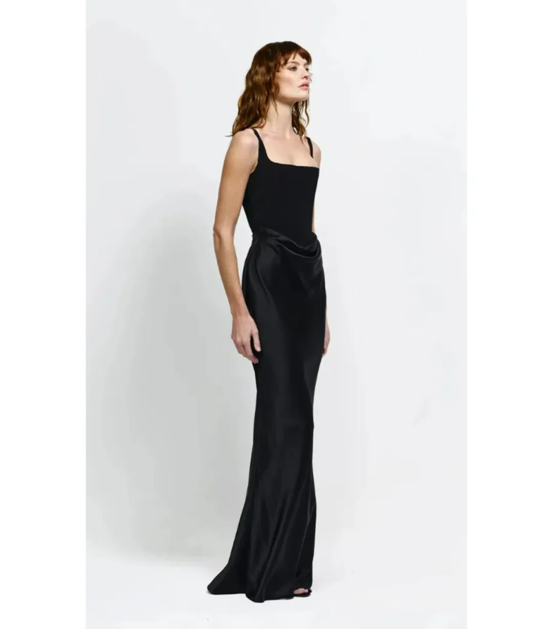 Effie Kats Keanna Maxi Gown Black Size M / AU 10 for rent on The Volte - main image