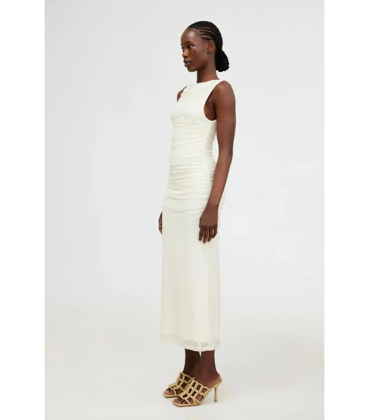 Significant Other Saria Midi Dress White Size AU 12 - Image 2