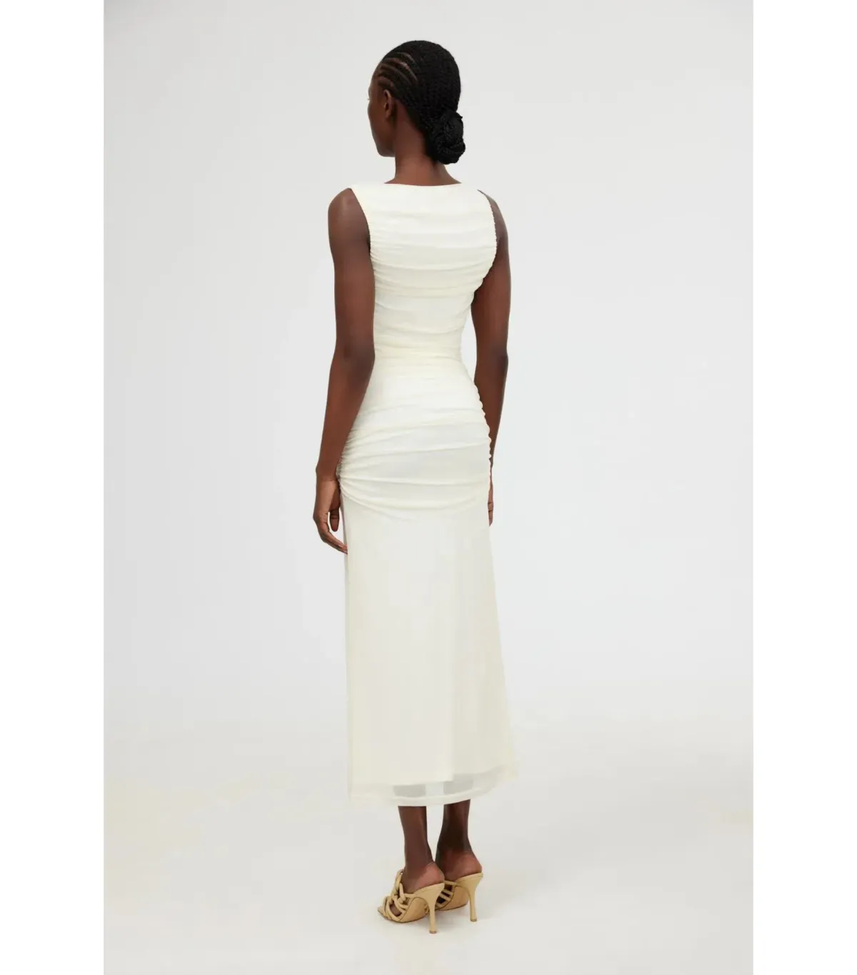 Significant Other Saria Midi Dress White Size AU 12 - Image 3