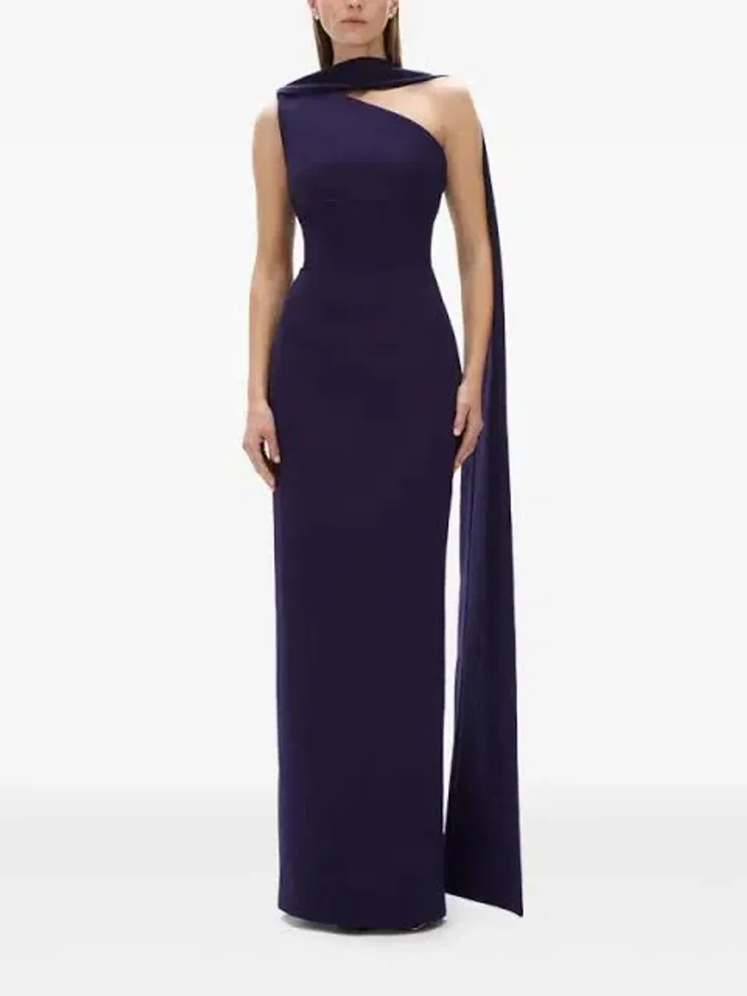 Rachel Gilbert Clara Maxi Dress Indigo Size 8 for rent on The Volte - main image