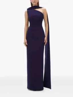Rachel Gilbert Clara Maxi Dress Indigo Size 8 for rent on The Volte - image 2