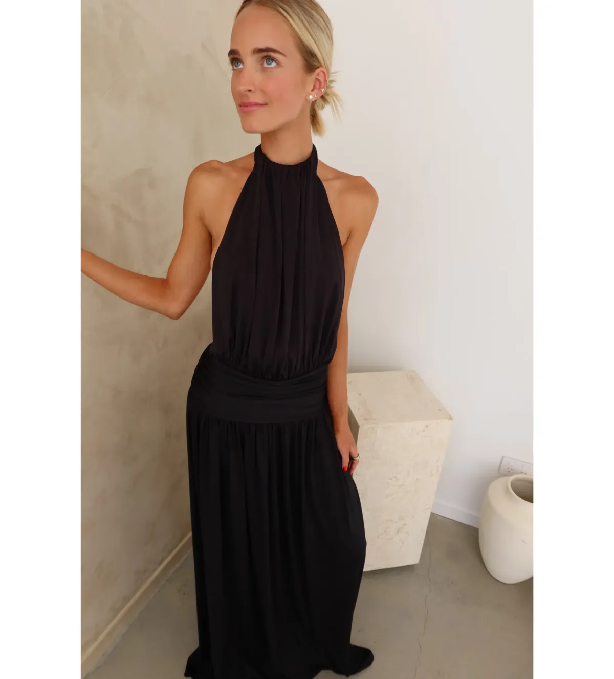 Arcina Ori Santina Maxi Dress Black Size XS / AU 6 - Image 2