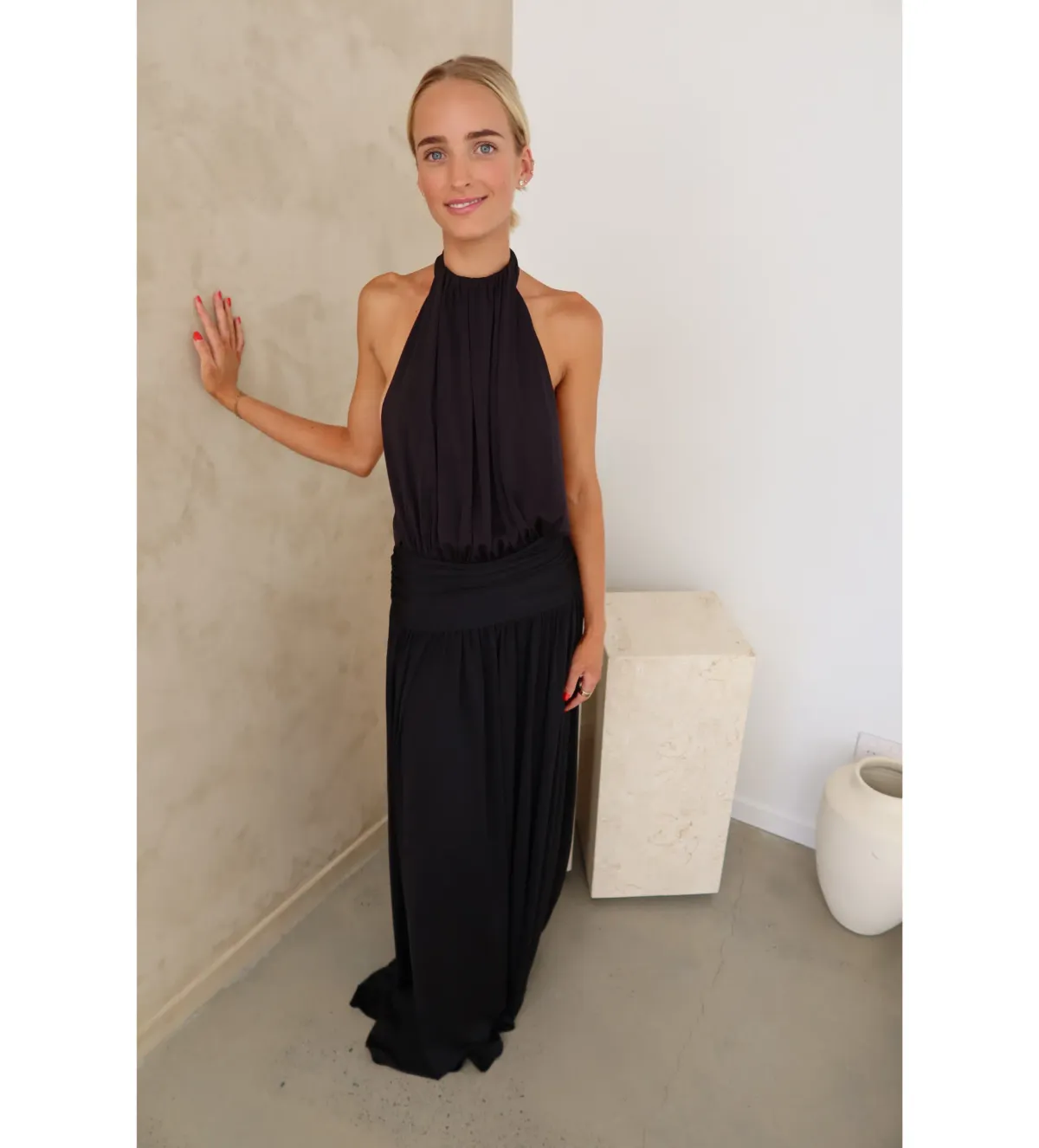 Arcina Ori Santina Maxi Dress Black Size XS / AU 6 - Image 1