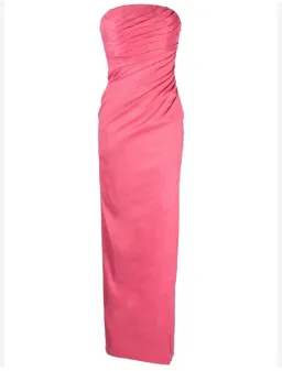 Rachel Gilbert Mira Strapless Maxi Gown Rose Size AU 6 for rent on The Volte - image 5