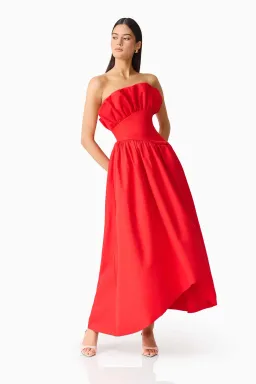 Elliatt Laurel Gown Red Size M / AU 10 for rent on The Volte - image 2