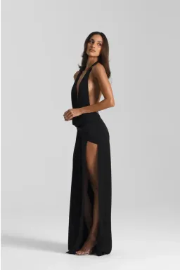 Natalie Rolt Winona Gown Black Size 1 / 8 AU for rent on The Volte - image 2