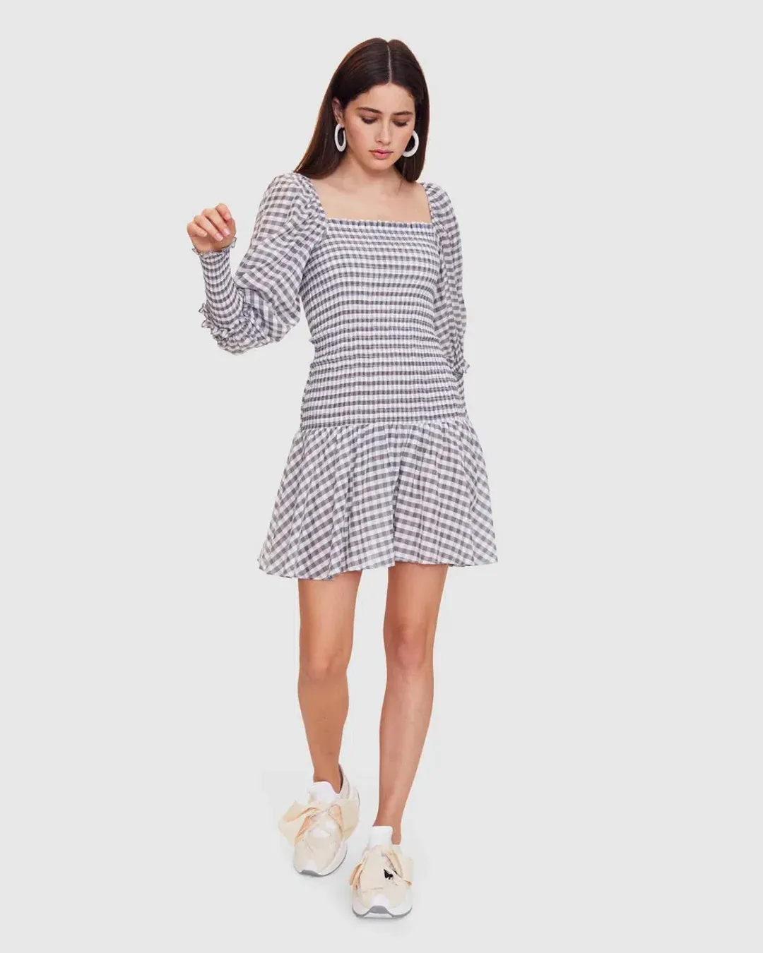 Vestire Scissorhands Mini Dress Print Size 6 for rent on The Volte - main image