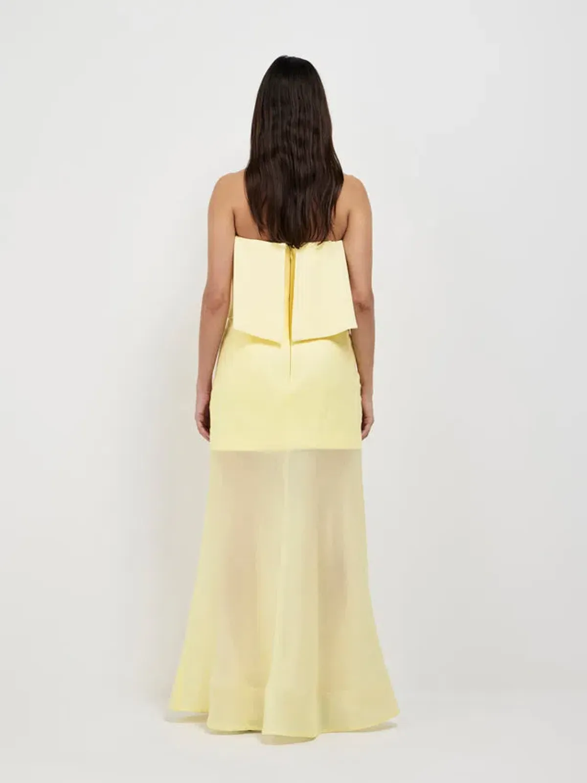 Sheike Gemini Dress Yellow Size 16 - Image 2