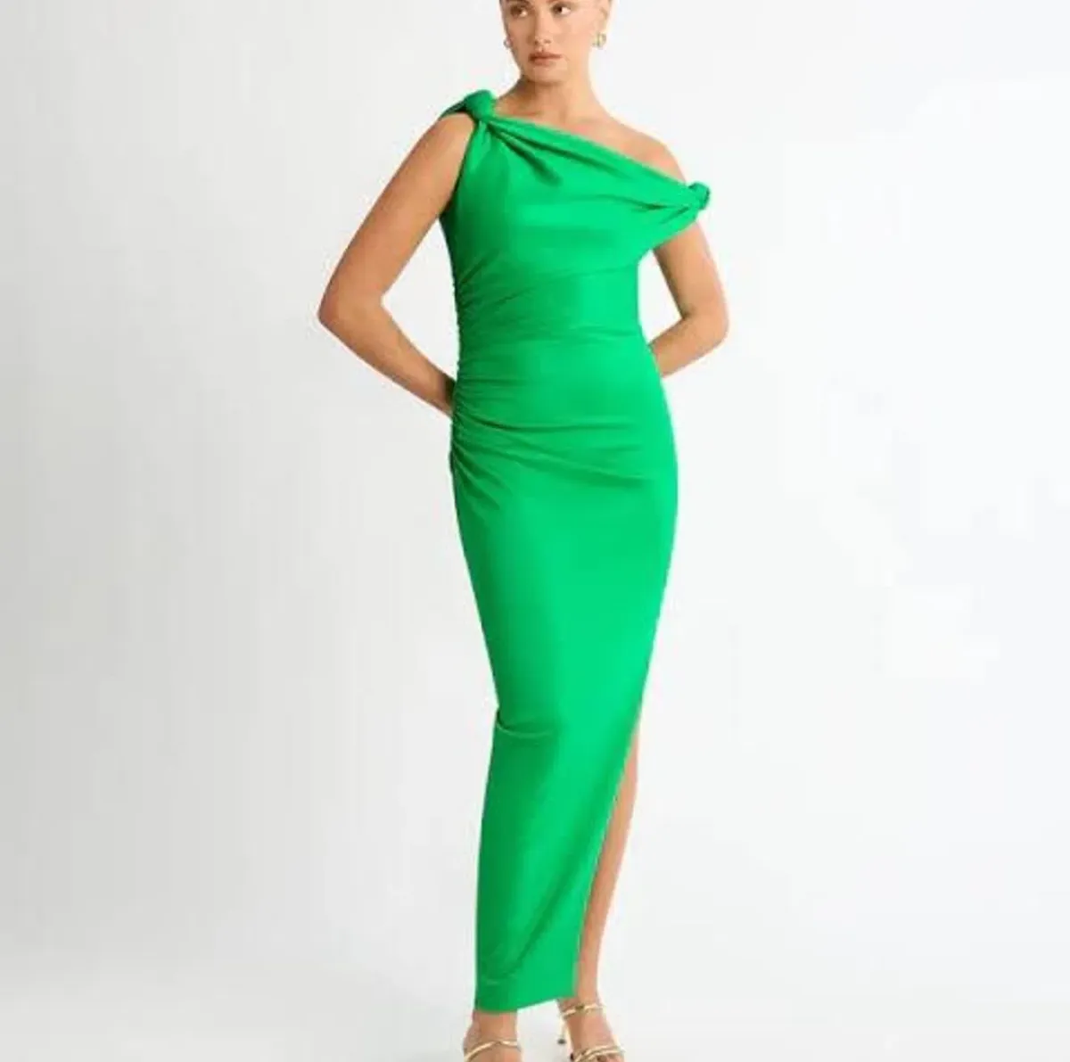 Sheike Ludlow Maxi Dress Green Size 18 for rent on The Volte - main image