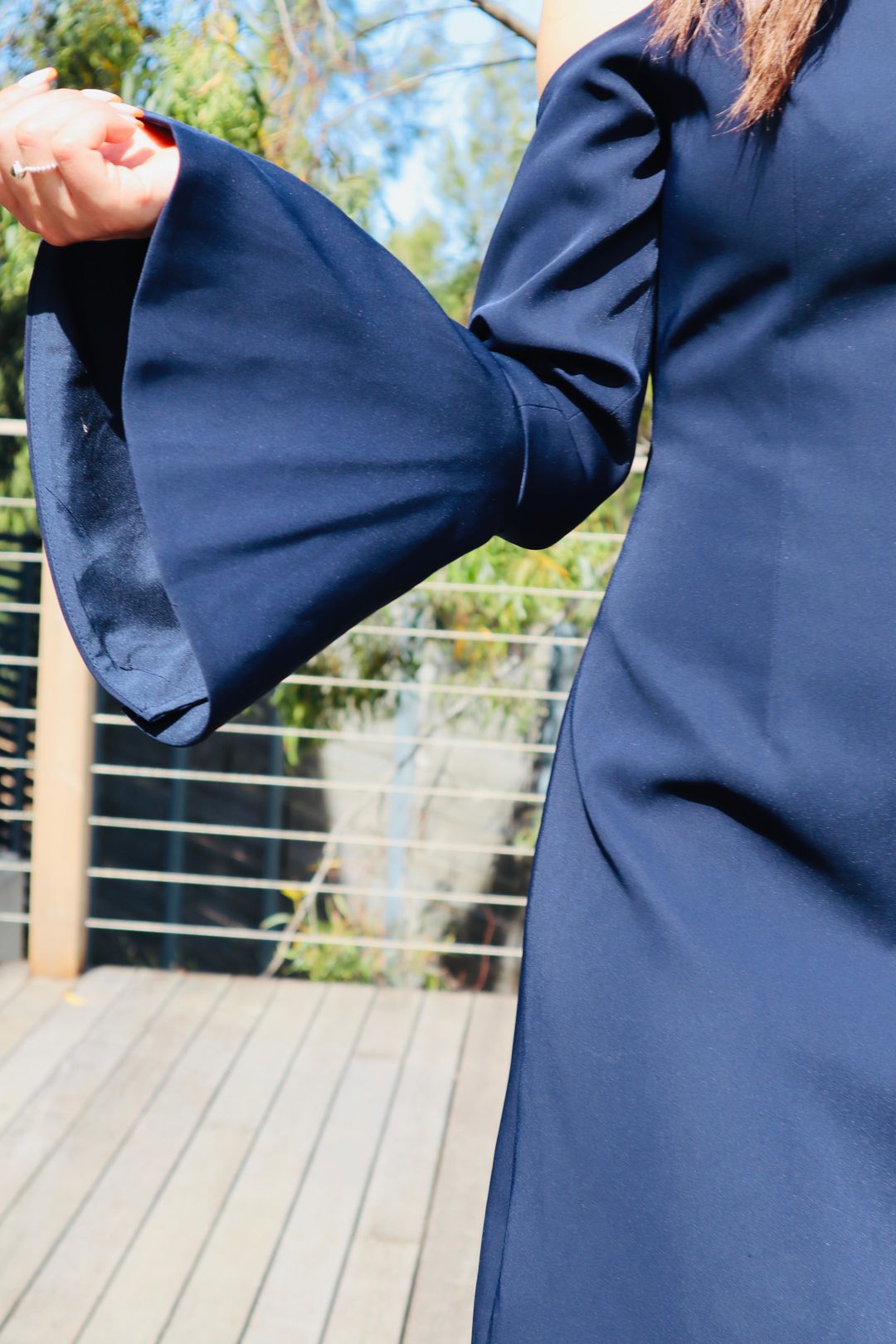 Navy blue Suite Dress Mossman Size 8-10 for rent on The Volte - main image