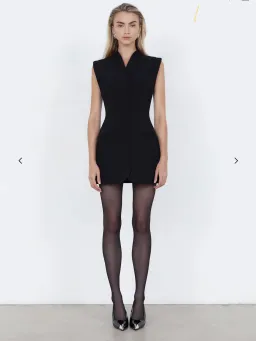 The Cross Mini Dress Black Size 16 for rent on The Volte - image 1