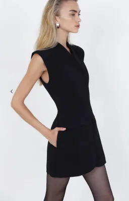The Cross Mini Dress Black Size 16 for rent on The Volte - image 3