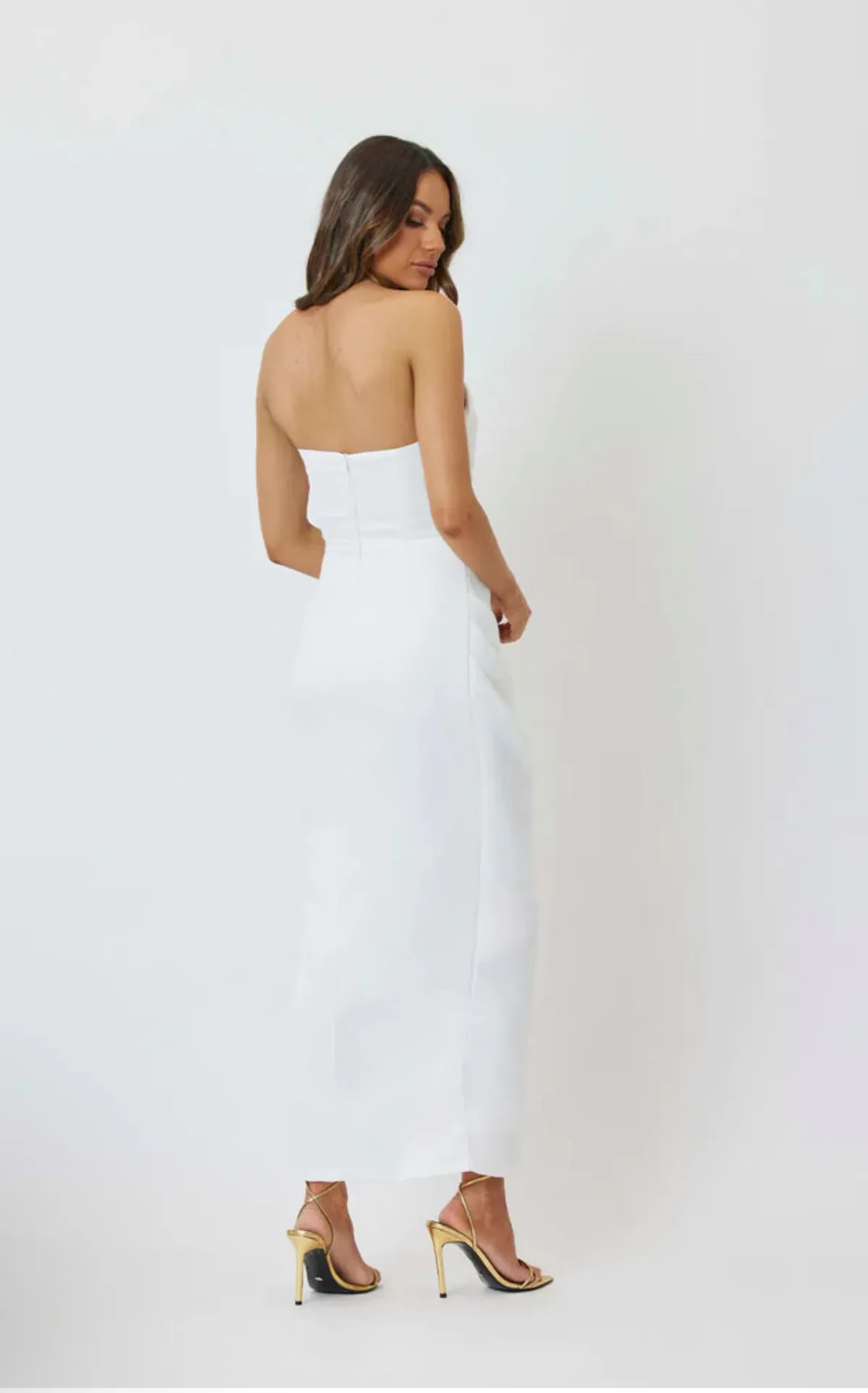 Bianca & Bridgett Evelyn Dress White Size 16 - Image 2